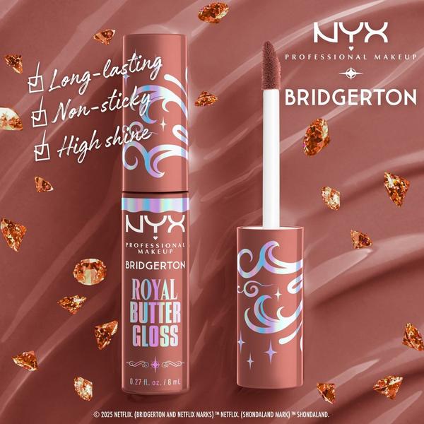 NYX Professional Makeup Limited Edition Bridgerton Royal Butter Gloss #5
