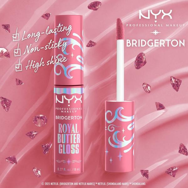 NYX Professional Makeup Limited Edition Bridgerton Royal Butter Gloss #5