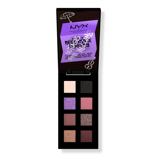 NYX Professional Makeup Limited Edition Wednesday The Nevermore Academy Shadow Palette #1