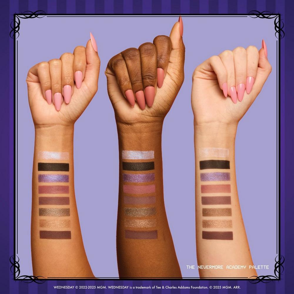 Limited Edition Wednesday The Nevermore Academy Shadow Palette