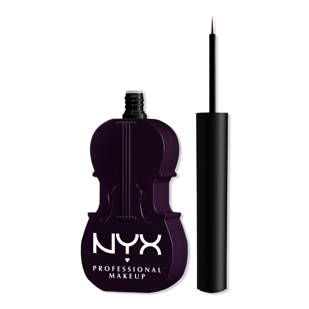 NYX Professional Makeup Limited Edition Wednesday Cello Vivid Matte Liquid Eyeliner - Purple