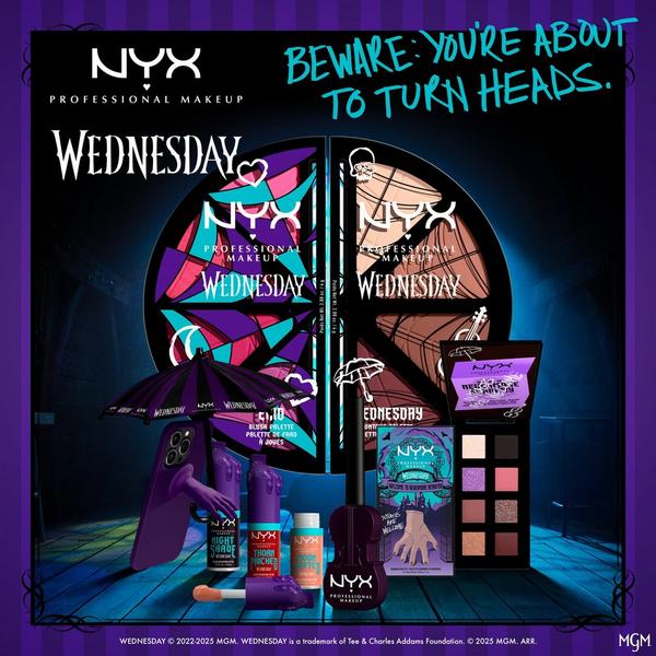 NYX Professional Makeup Limited Edition Wednesday Cello Vivid Matte Liquid Eyeliner #8