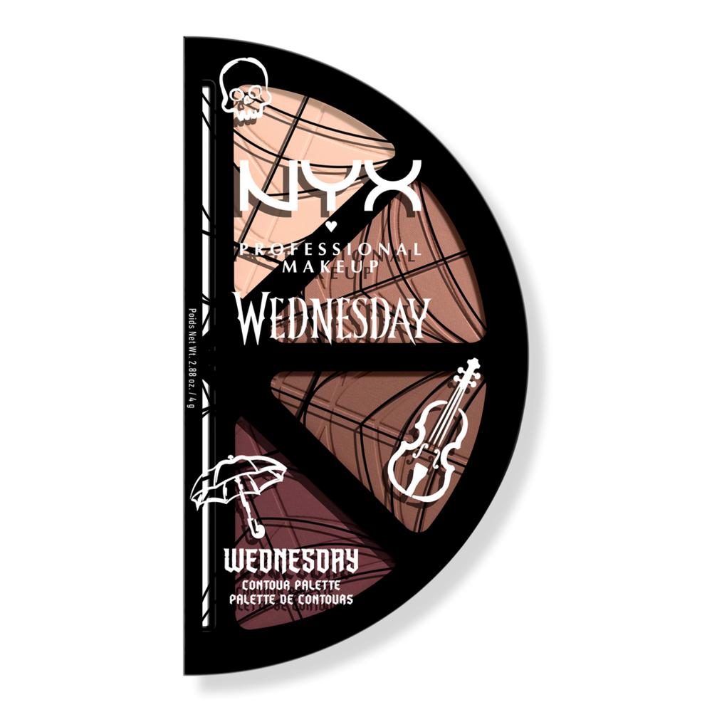 NYX Professional Makeup Limited Edition Wednesday Stained Glass Contour Palette