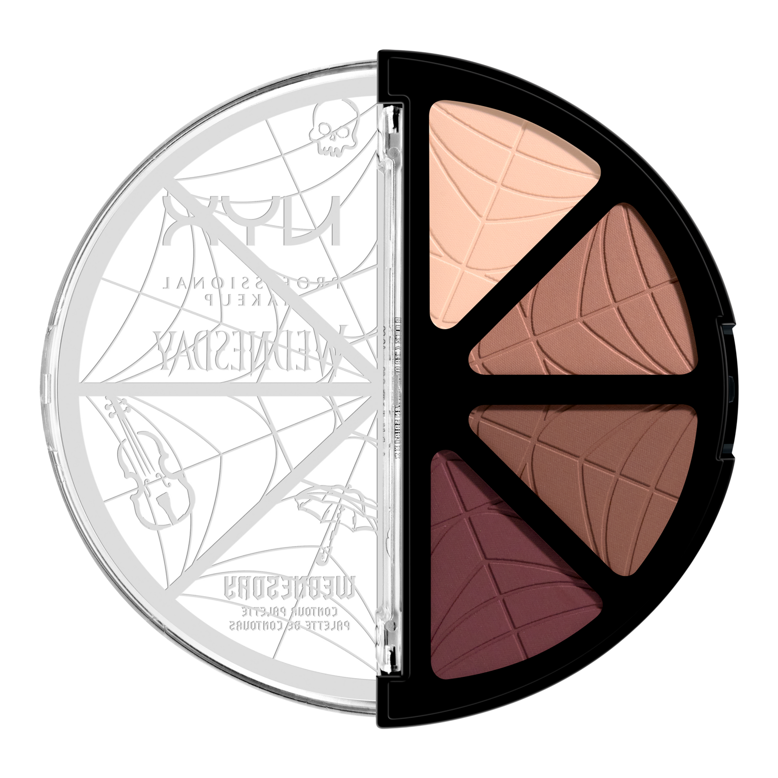 Limited Edition Wednesday Stained Glass Contour Palette