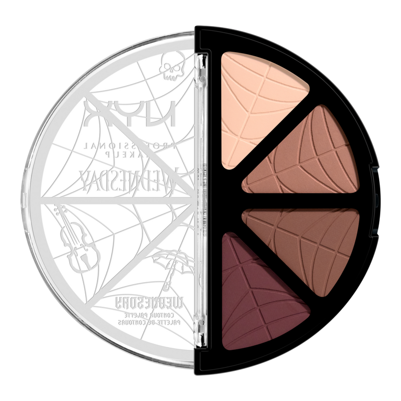NYX Professional Makeup Limited Edition Wednesday Stained Glass Contour Palette #3