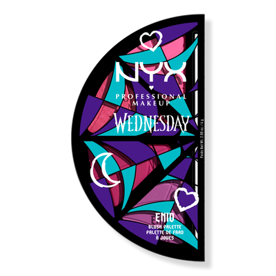 NYX Professional Makeup Limited Edition Wednesday Stained Glass Blush Palette