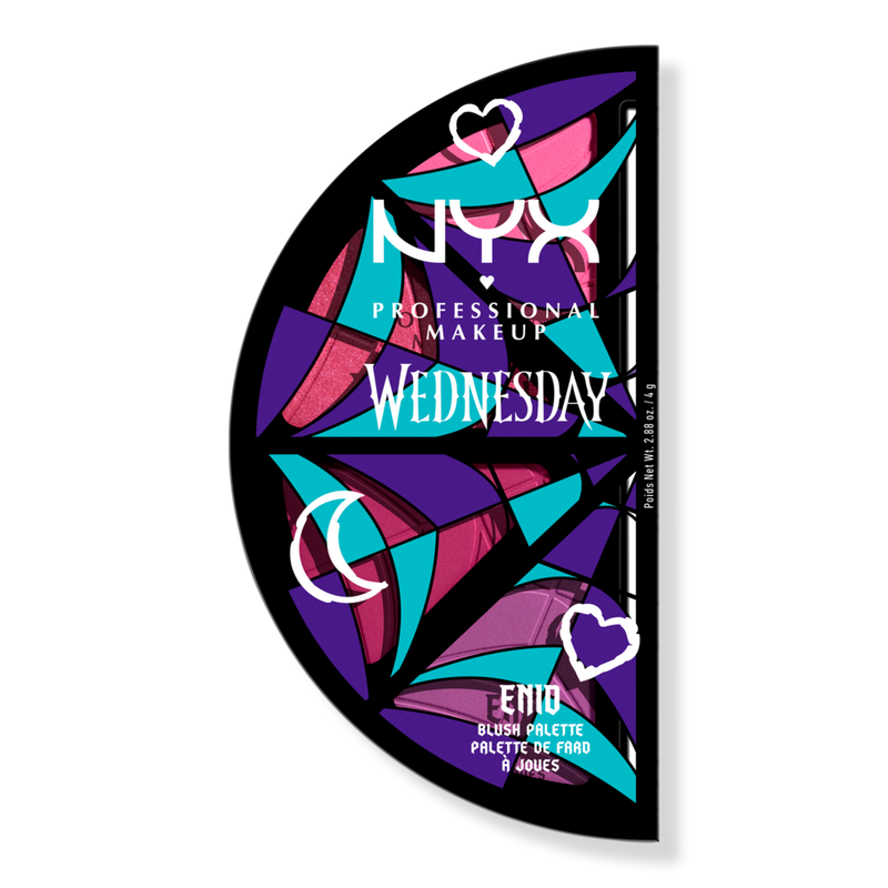 Limited Edition Wednesday Stained Glass Blush Palette
