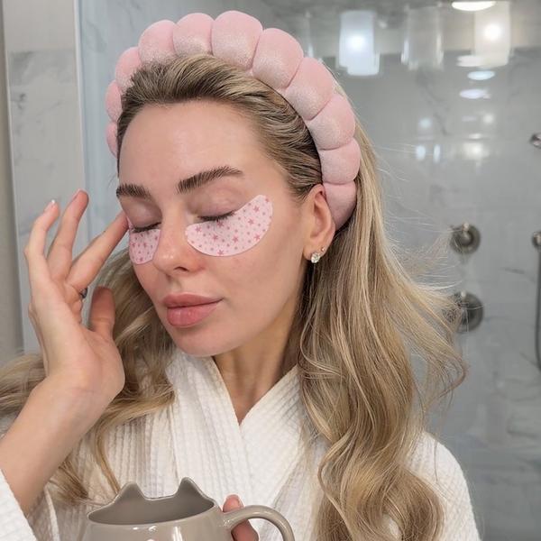 ULTA Beauty Collection Pink Bubble Spa Headband #5
