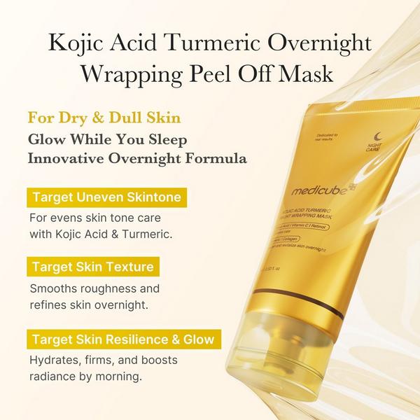 medicube Kojic Acid Turmeric Night Wrapping Mask #2
