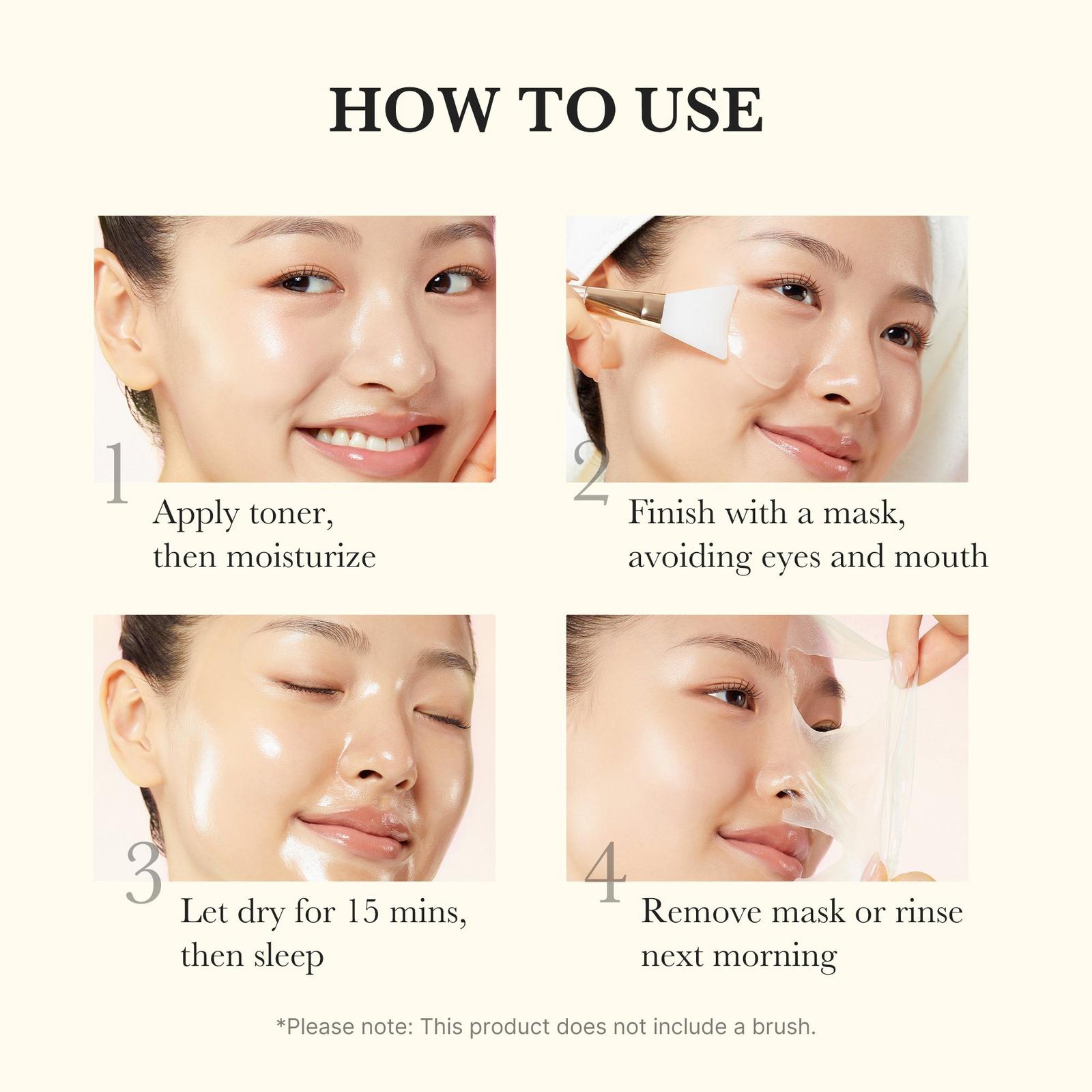 Kojic Acid Turmeric Night Wrapping Mask