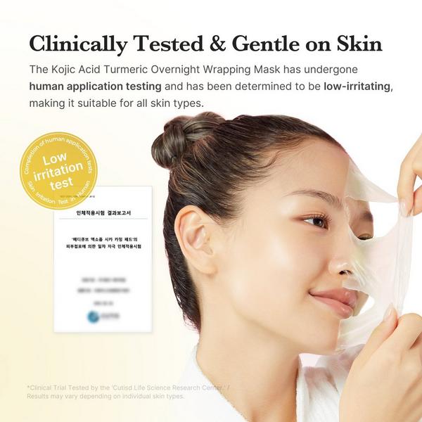 medicube Kojic Acid Turmeric Night Wrapping Mask #6