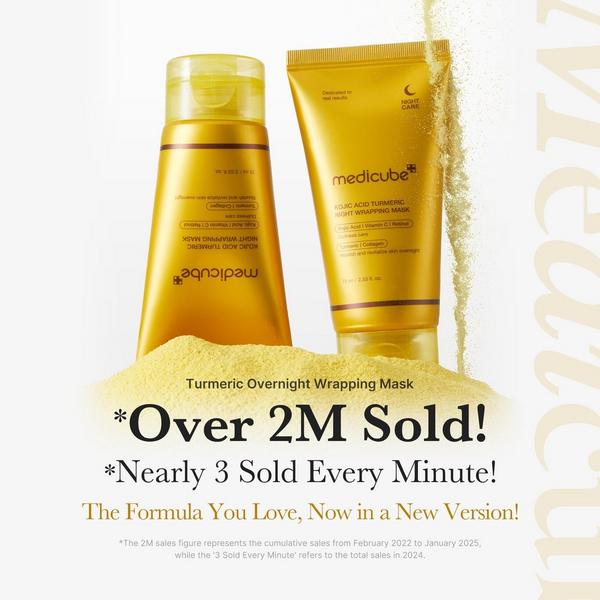 medicube Kojic Acid Turmeric Night Wrapping Mask #7