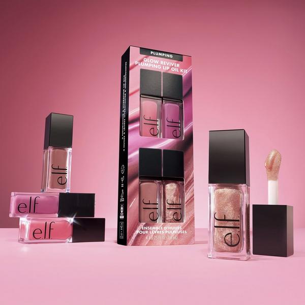 e.l.f. Cosmetics Glow Reviver Plumping Lip Oil Kit #7