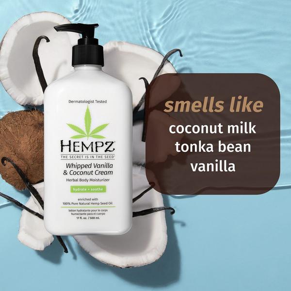 Hempz Whipped Vanilla & Coconut Cream Body Moisturizer #3