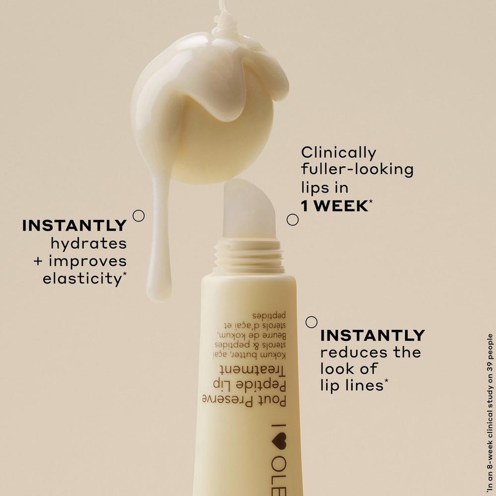 Pout Preserve Hydrating Peptide Lip Treatment - Vanilla Bonbon