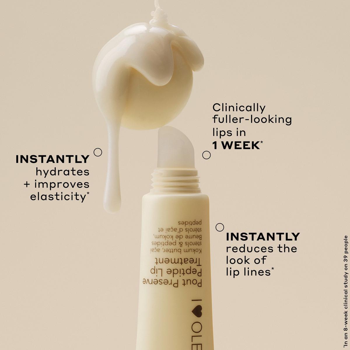 Pout Preserve Hydrating Peptide Lip Treatment - Vanilla Bonbon
