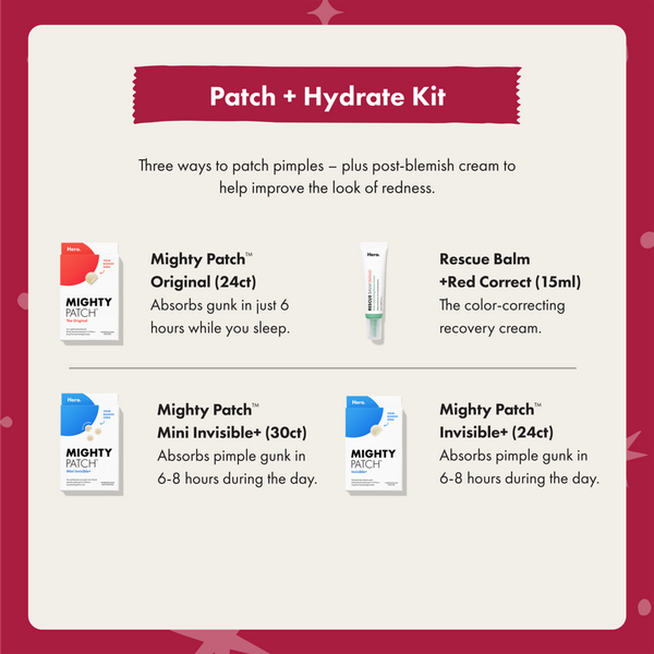 Hero Cosmetics Patch and Hydrate Kit #3