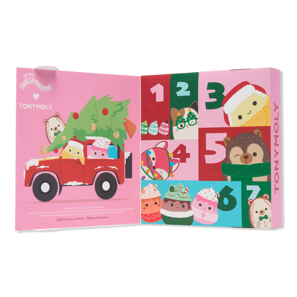 TONYMOLY Squishmallows 7 Day Holiday Advent Calendar #1