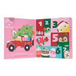 TONYMOLY Squishmallows 7 Day Holiday Advent Calendar