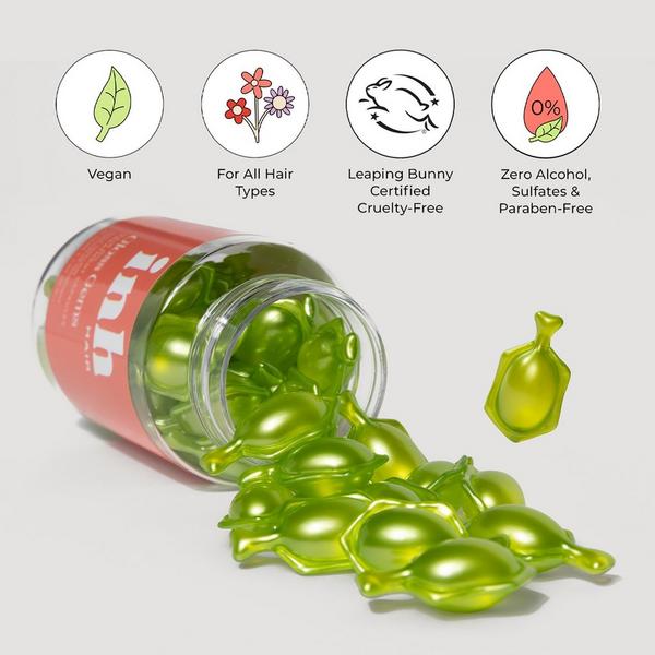 inh HAIR Gloss Gems Hair Oil Treatment Capsules #5