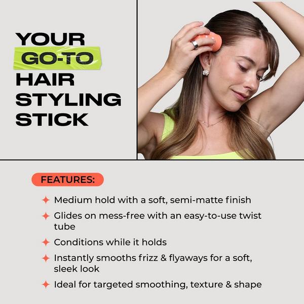 inh HAIR Sleek Stick Medium Hold Vegan Hair Wax Stick #2