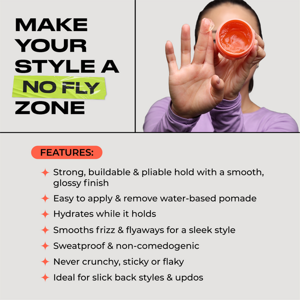 inh HAIR No Fly Zone Super Hold Hydrating Hair Pomade #2