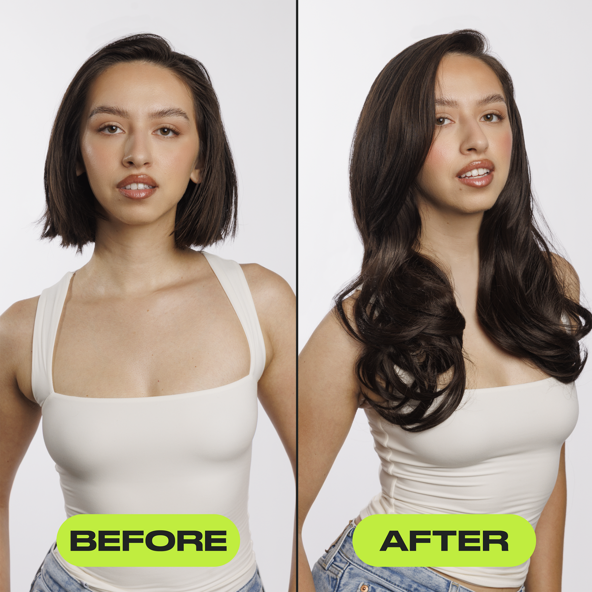 Xtra Inches Clip-in Extensions - Dark Brown