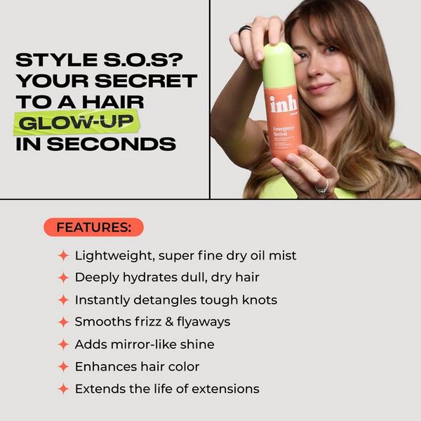 inh HAIR Emergency Revival High-Gloss Detangler #2