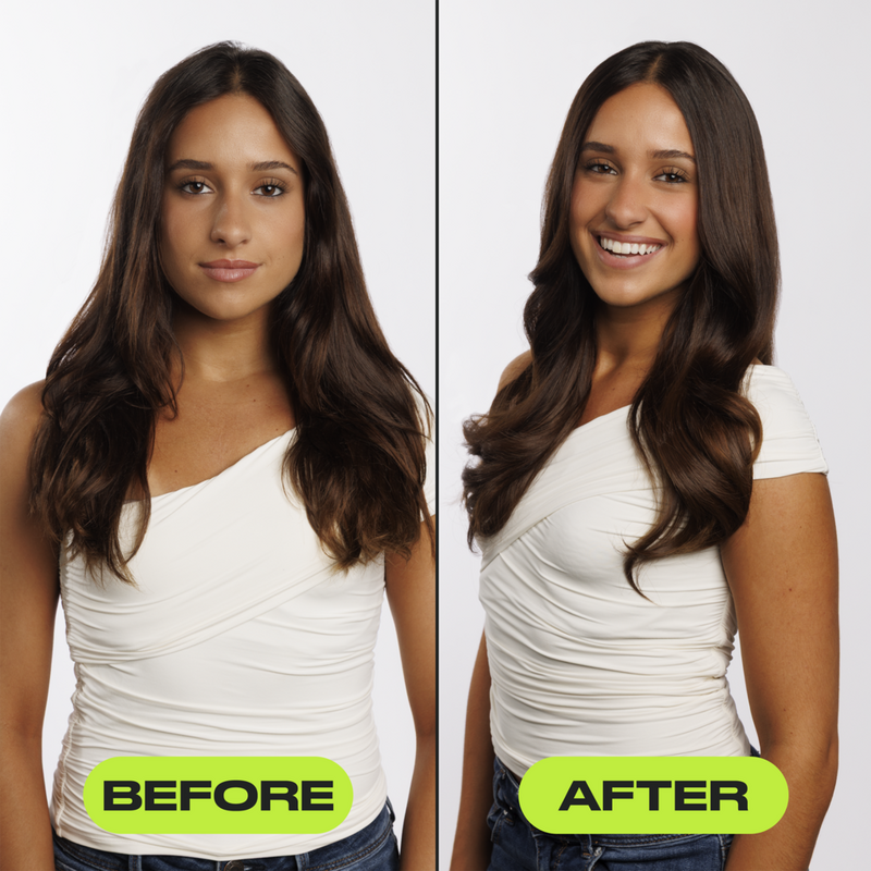 inh HAIR - Chocolate Brown Xtra Inches Clip-in Extensions | Ulta
