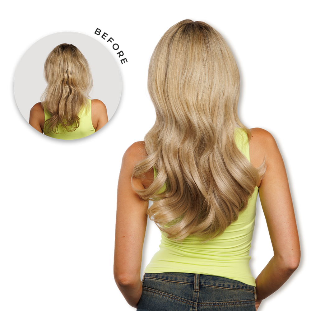 Inh Xtra Inches Clip-in Extensions - Sandy Blonde In Sand
