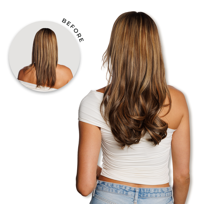 inh HAIR - Mocha Melt Xtra Inches Clip-in Extensions | Ulta Beauty