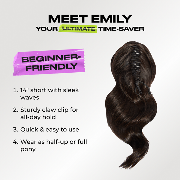 inh HAIR Emily Ponytail Extension #4