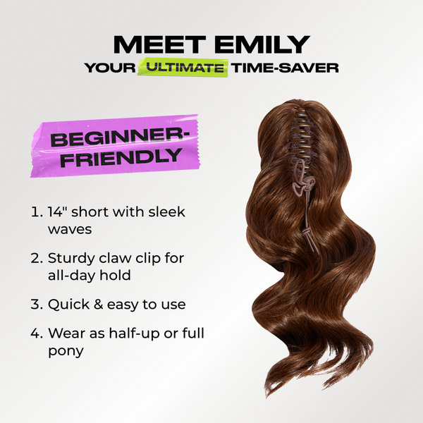 inh HAIR Emily Ponytail Extension #4