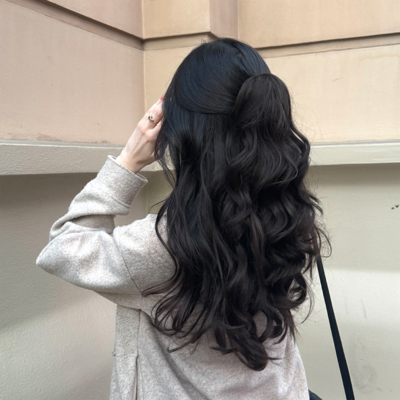 inh HAIR - Dark Brown Emily Ponytail Extension | Ulta Beauty