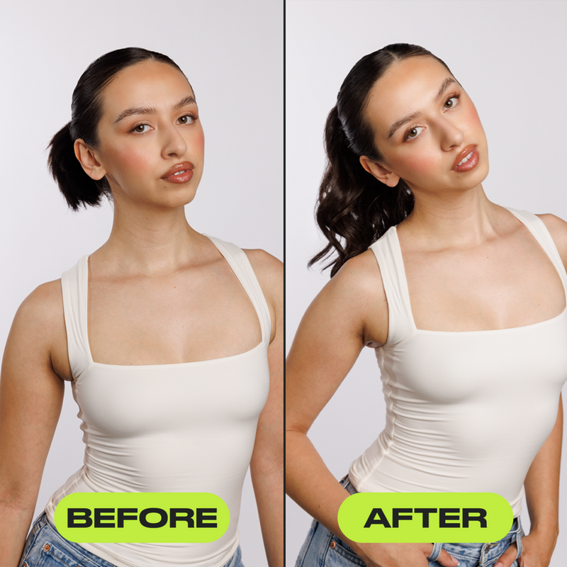 inh HAIR - Dark Brown Emily Ponytail Extension | Ulta Beauty