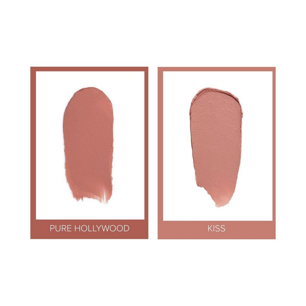 Velvet Lips Mini Lip Velvet Duo - Pure Hollywood + Kiss