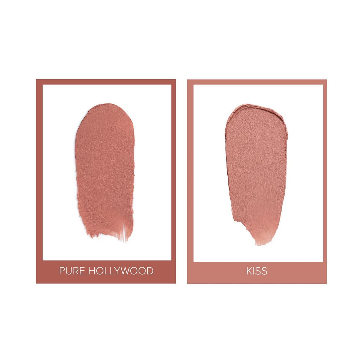 Velvet Lips Mini Lip Velvet Duo - Pure Hollywood + Kiss