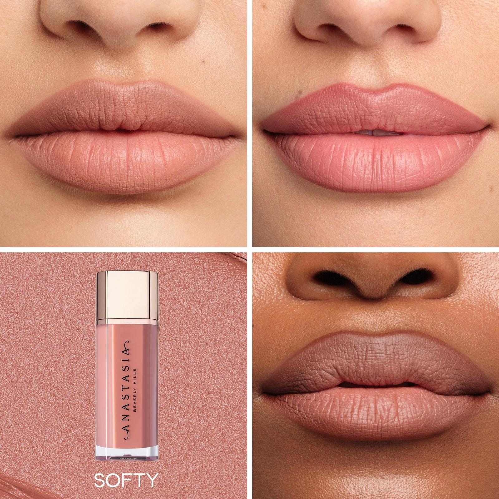 Velvet Lips Mini Lip Velvet Duo - Softy + Peachy Nude