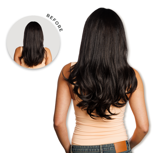 inh HAIR Xtra Inches Clip-in Extensions #1