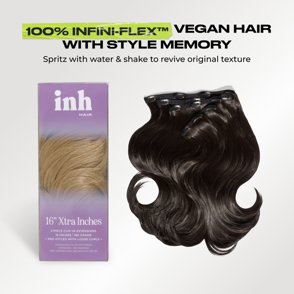 inh HAIR Xtra Inches Clip-in Extensions #4