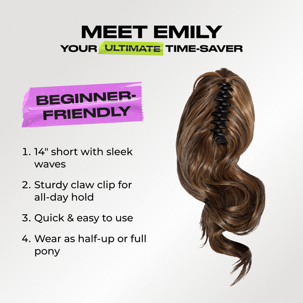 inh HAIR Emily Ponytail Extension #3