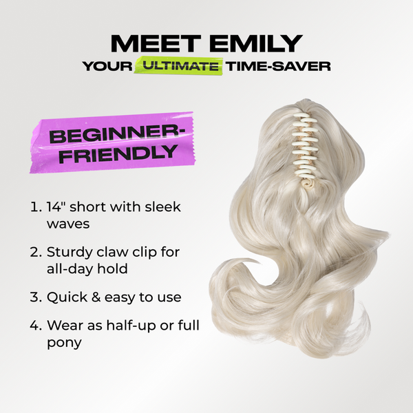 inh HAIR Emily Ponytail Extension #4