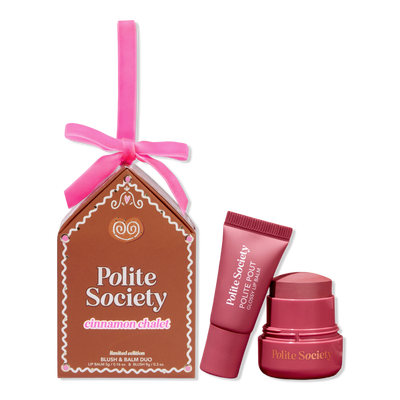 Polite Society Cinnamon Chalet Limited Edition Blush & Balm Duo