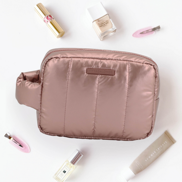MYTAGALONGS Metallic Cosmetic Pouch #3