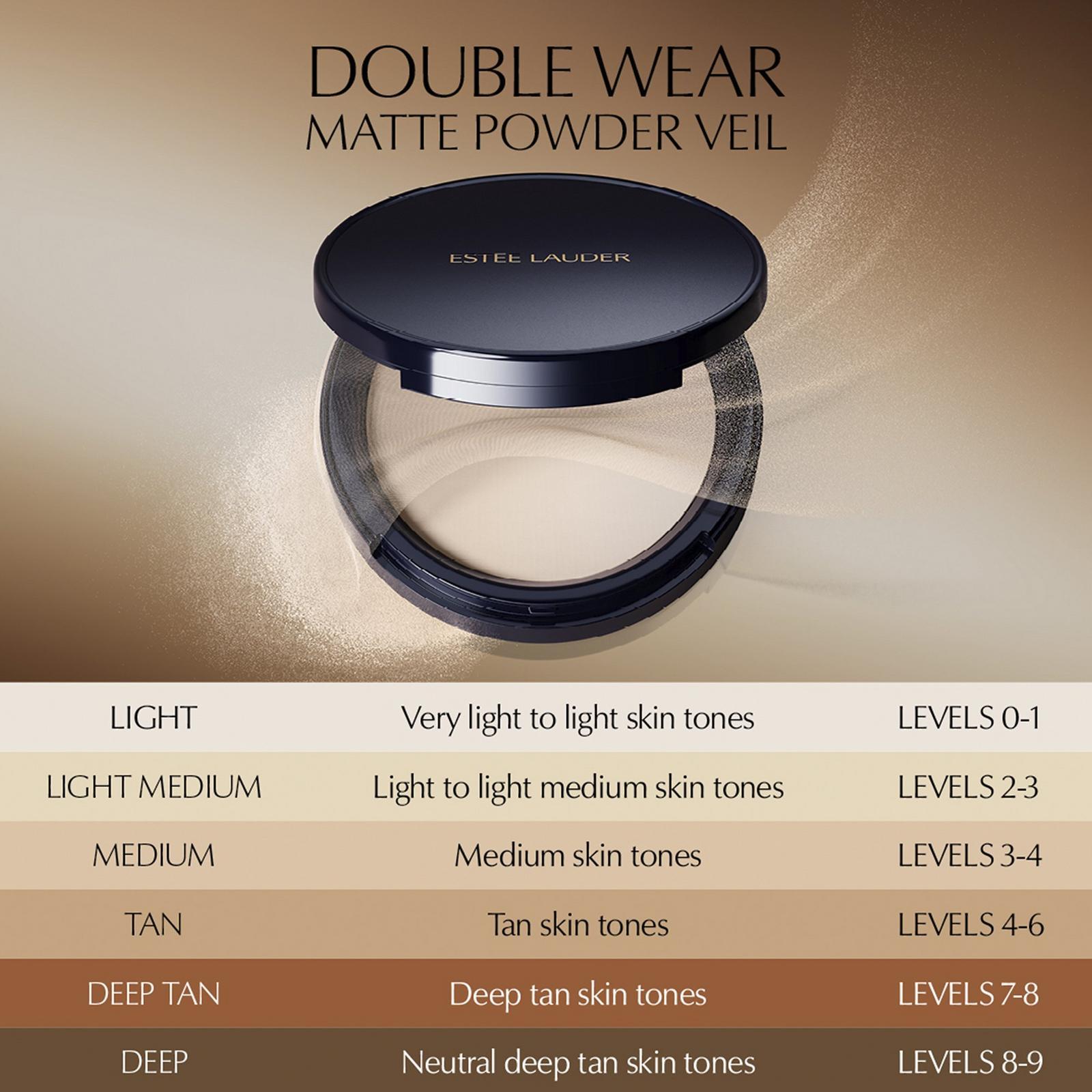 Double Wear Stay-in-Place Matte Setting Powder Veil - Light Medium