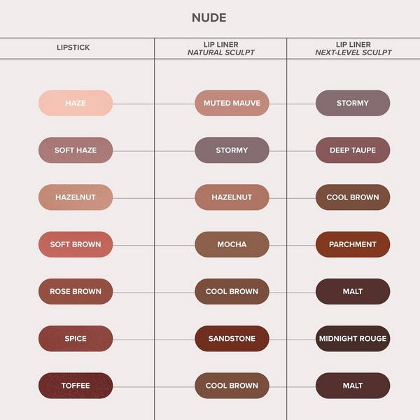 Anastasia Beverly Hills Full-Pigment Matte & Satin Velvet Lipstick #6