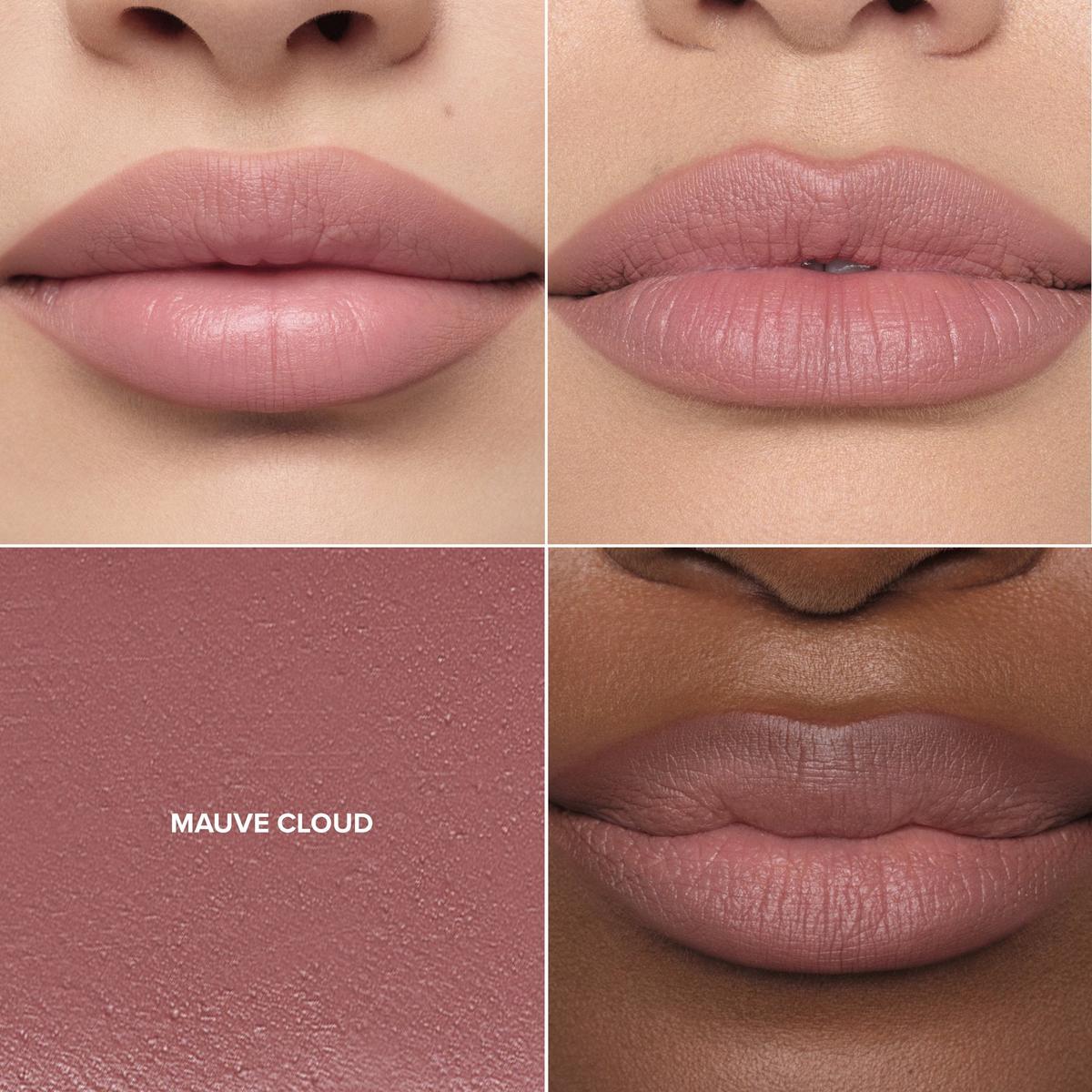 Full-Pigment Matte & Satin Velvet Lipstick - Mauve Cloud