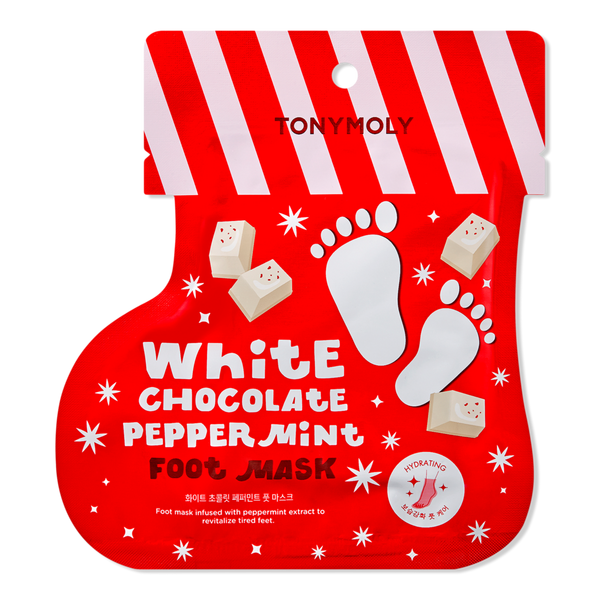 TONYMOLY White Chocolate and Peppermint Hydrating Foot Mask #1