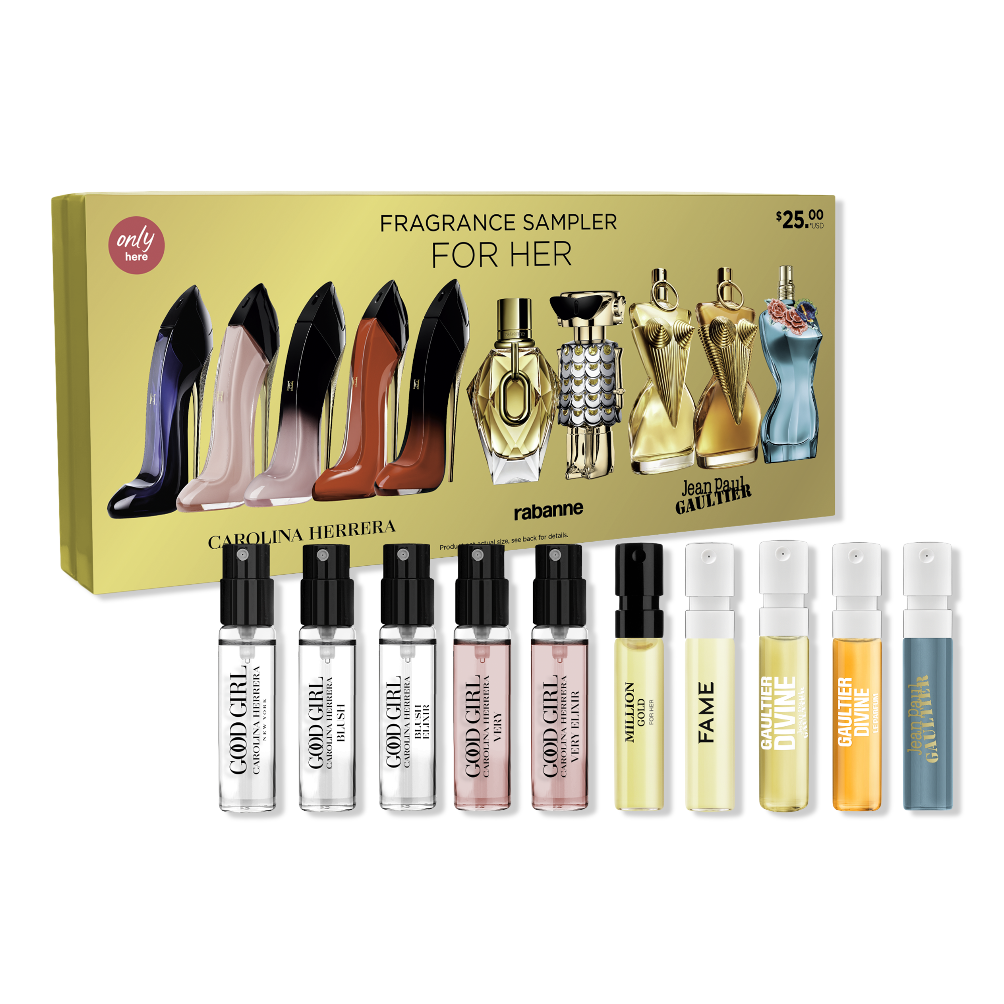 Carolina Herrera Perfume Discovery 10-Piece Gift Set #1