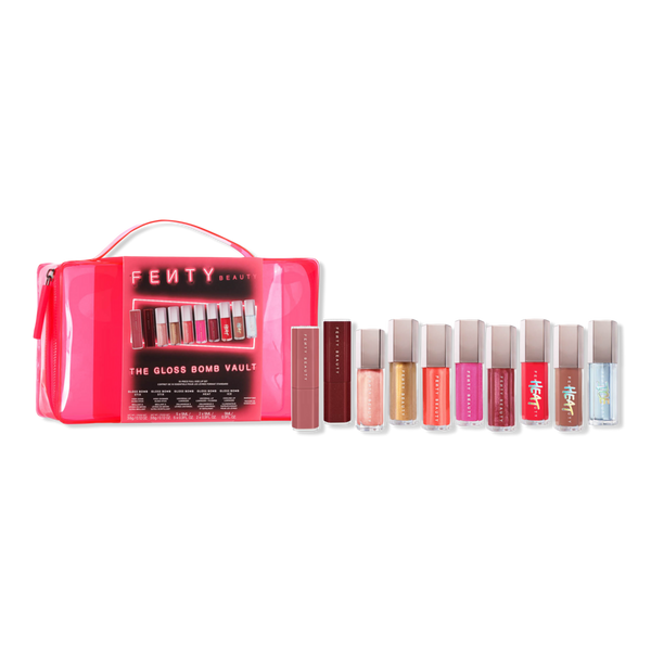 FENTY BEAUTY by Rihanna The Gloss Bomb Vault 10-Piece Full-Size Lip Set #1